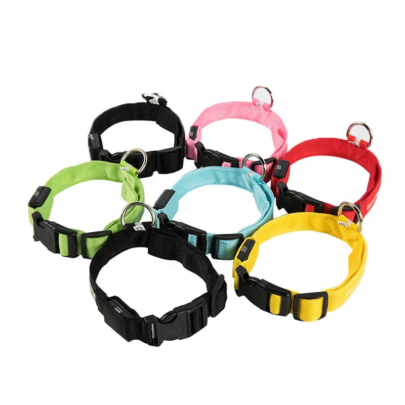 USB Rechargeable LED Dog Collar