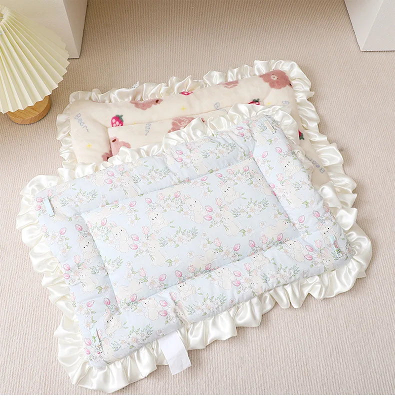 Winter Warm Washable Pet Sleeping Mat Blanket Bed