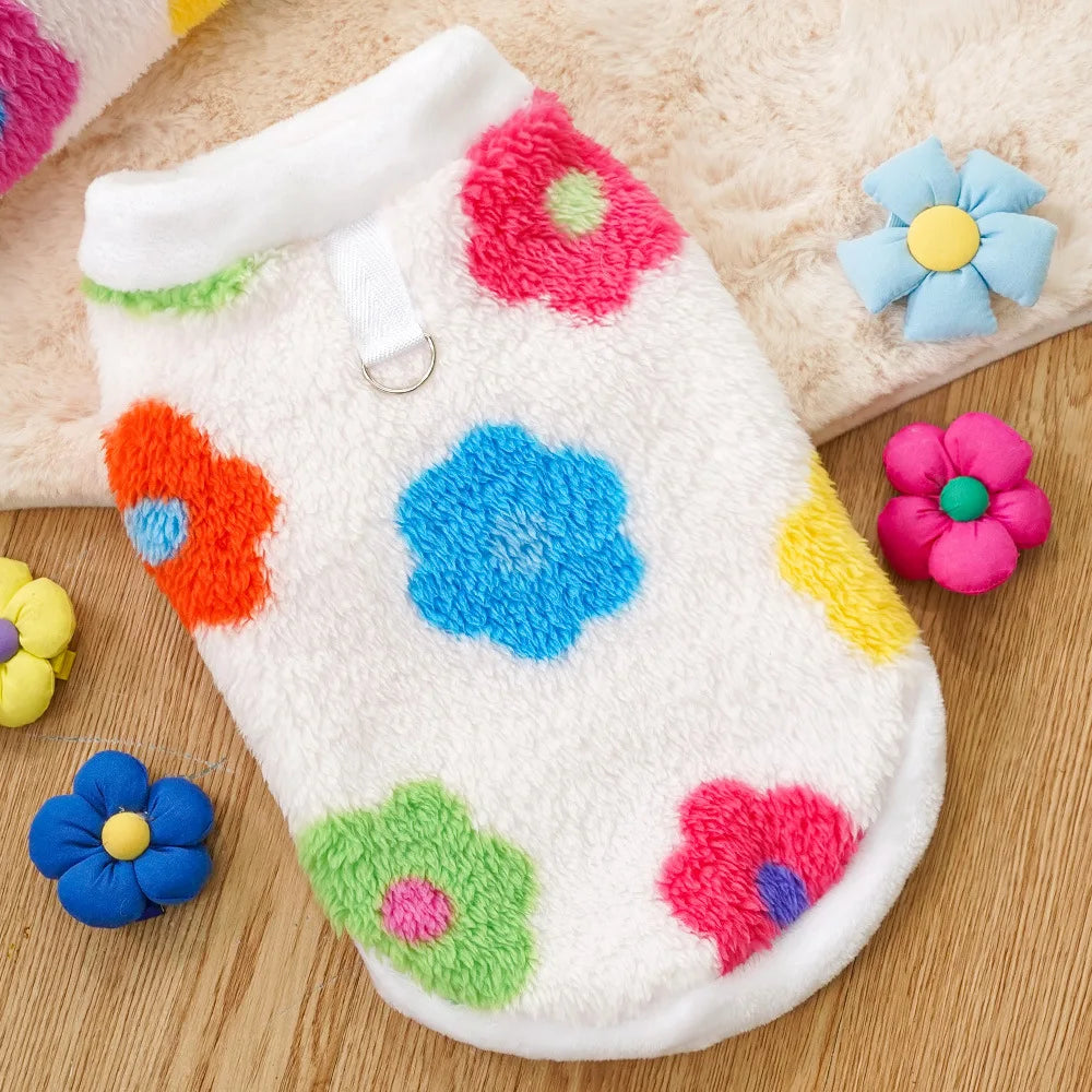 Winter Velvet Windproof Pet Coat for Dogs