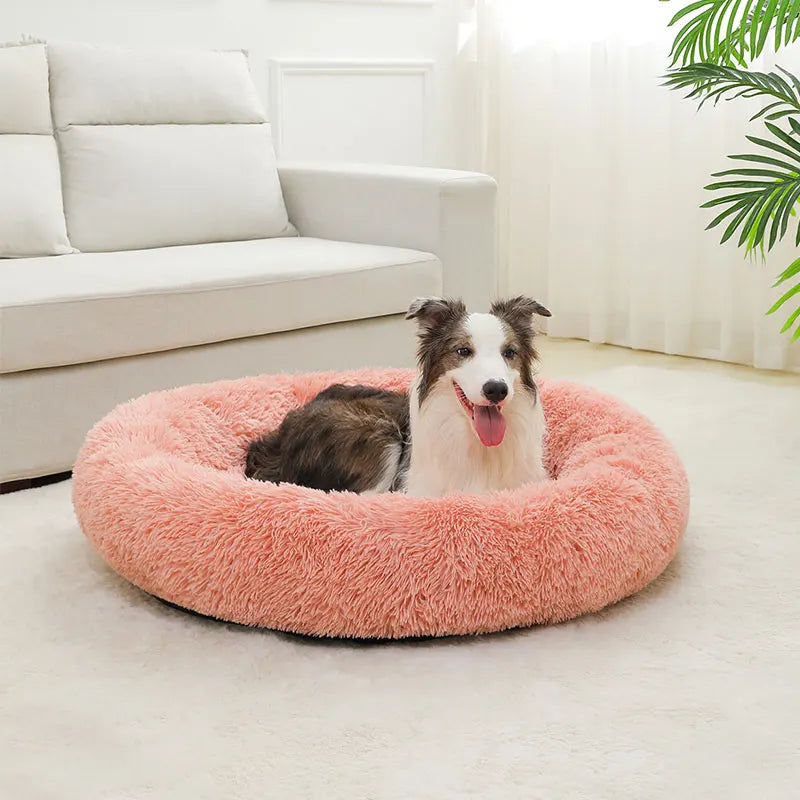 Ultra-Soft Plush Pet Bed Cozy Sleeping Sofa