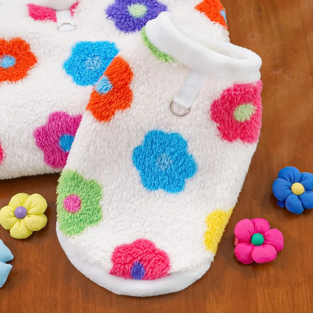 Winter Velvet Windproof Pet Coat for Dogs