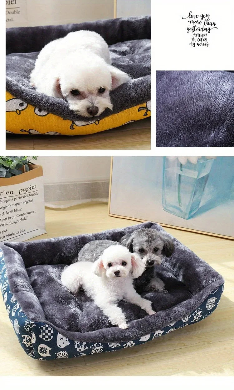 Ultra-Comfort Pet Sofa Bed for Dogs Cats
