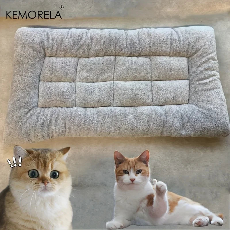 Soft Plush Dog Sofa Bed Crate Mat