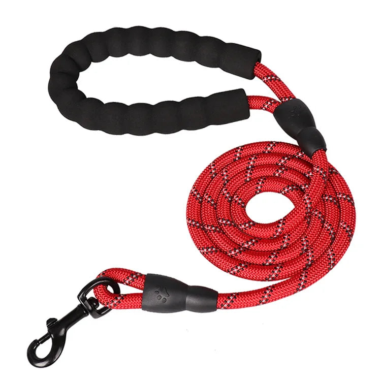 Multicolor Durable Night Dog Leash Rope