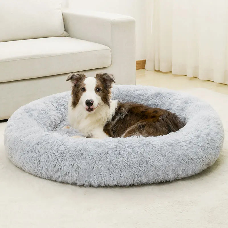 Ultra-Soft Plush Pet Bed Cozy Sleeping Sofa