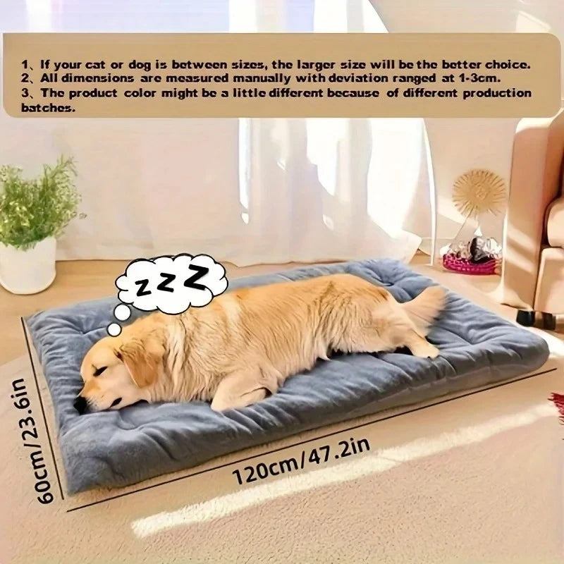 Soft Plush Dog Sofa Bed Crate Mat