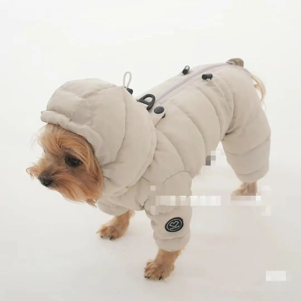 Korean Teddy Poodle Warm Down Jacket for Dogs