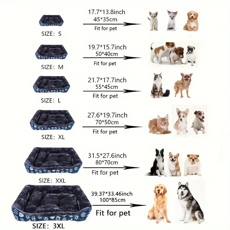 Ultra-Comfort Pet Sofa Bed for Dogs Cats