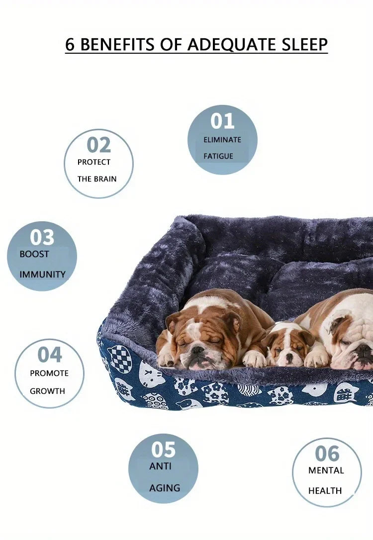 Ultra-Comfort Pet Sofa Bed for Dogs Cats
