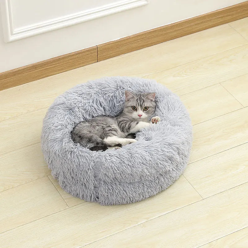 Ultra-Soft Plush Pet Bed Cozy Sleeping Sofa