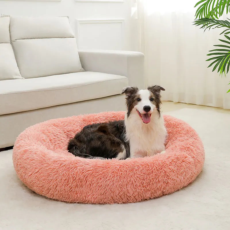 Ultra-Soft Plush Pet Bed Cozy Sleeping Sofa