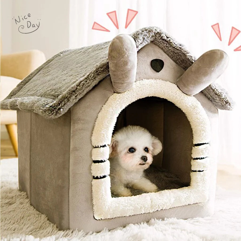 winterFolding houses for small and medium sized dogs and cats, mattresses, pet products, puppy baskets, winter kennels