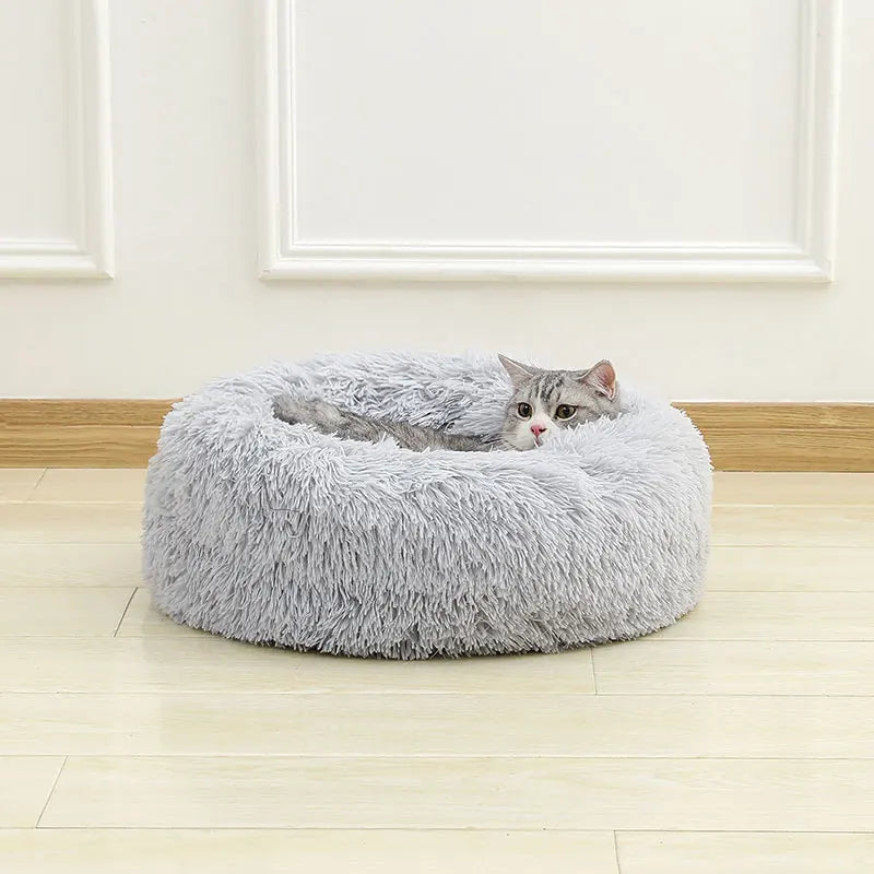 Ultra-Soft Plush Pet Bed Cozy Sleeping Sofa