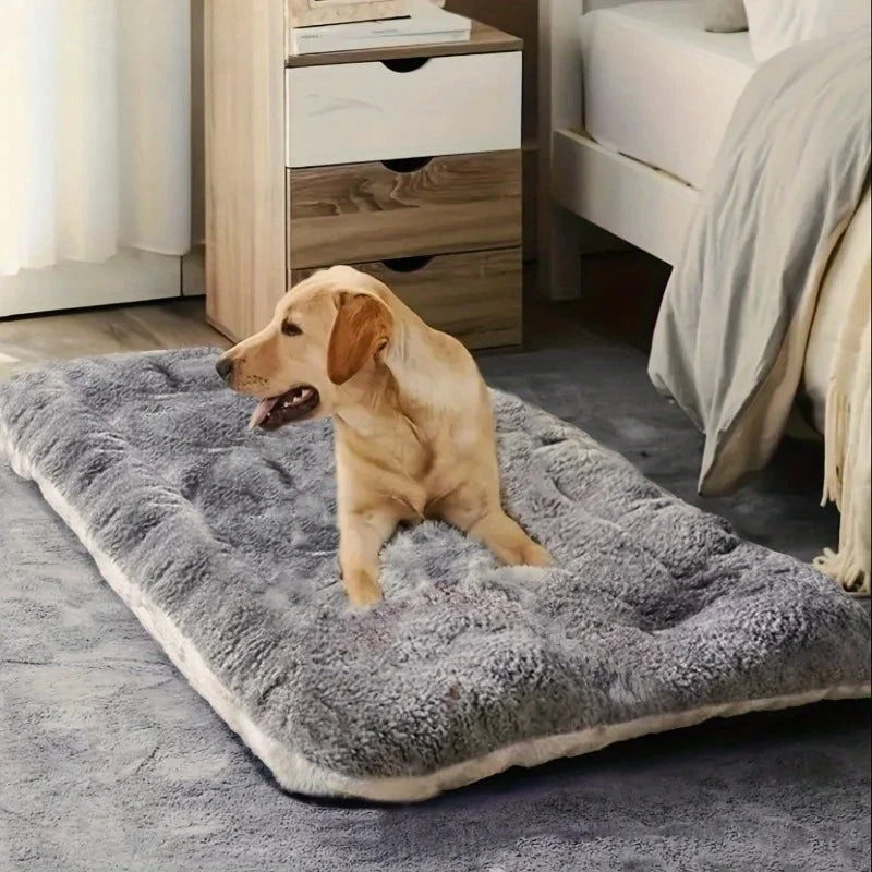 Soft Plush Dog Sofa Bed Crate Mat