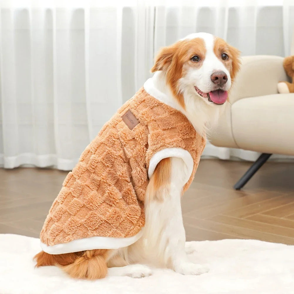 Big Dogs Winter Sweater Cozy Golden Retriever Pullover