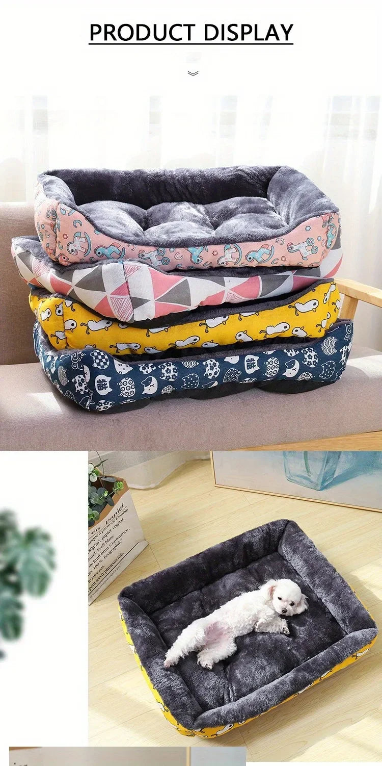 Ultra-Comfort Pet Sofa Bed for Dogs Cats