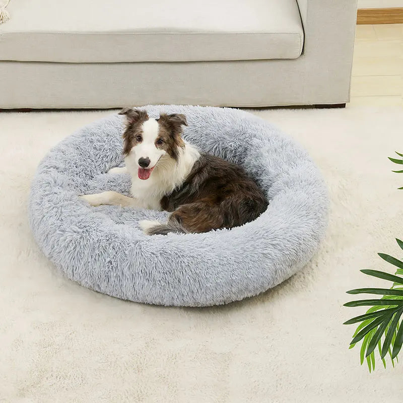Ultra-Soft Plush Pet Bed Cozy Sleeping Sofa