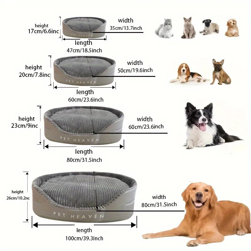 Extra Large All-Season Cooling Warm Pet Bed