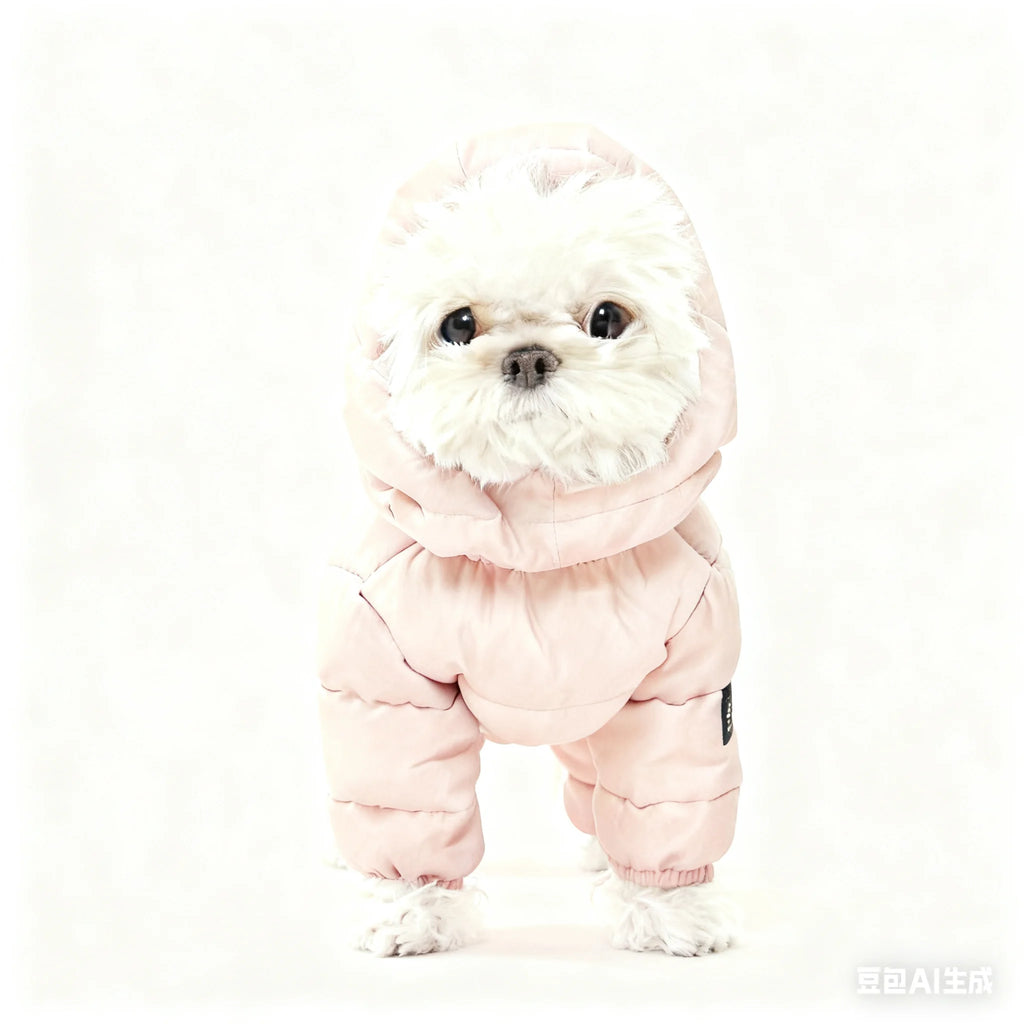 Korean Teddy Poodle Warm Down Jacket for Dogs