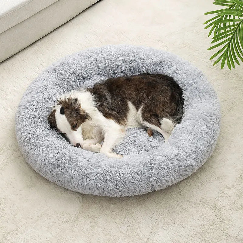 Ultra-Soft Plush Pet Bed Cozy Sleeping Sofa