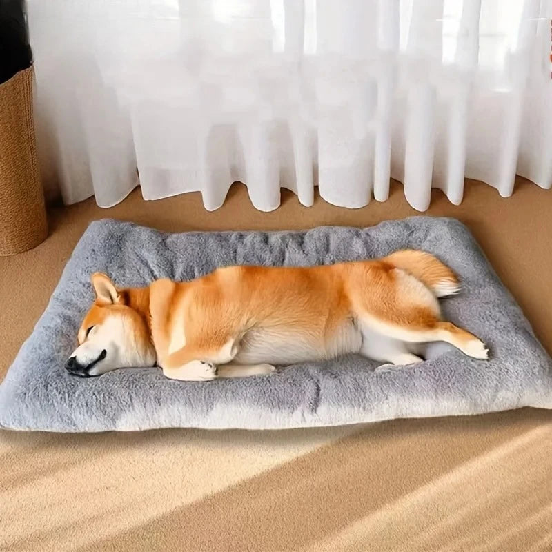 Soft Plush Dog Sofa Bed Crate Mat